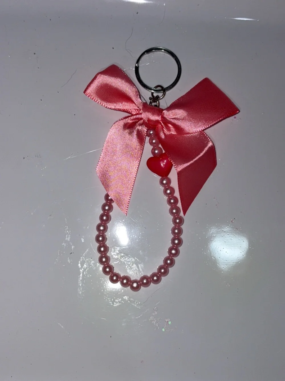 Kids Silicone Highland Cow Beaded Keychain -  single keychains for $13